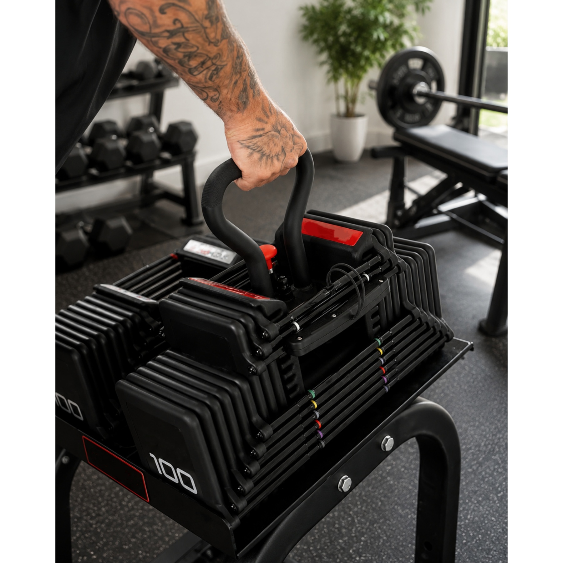 Kettlebell Handle – Compatible with PowerBlock Pro 100 Series Dumbbells