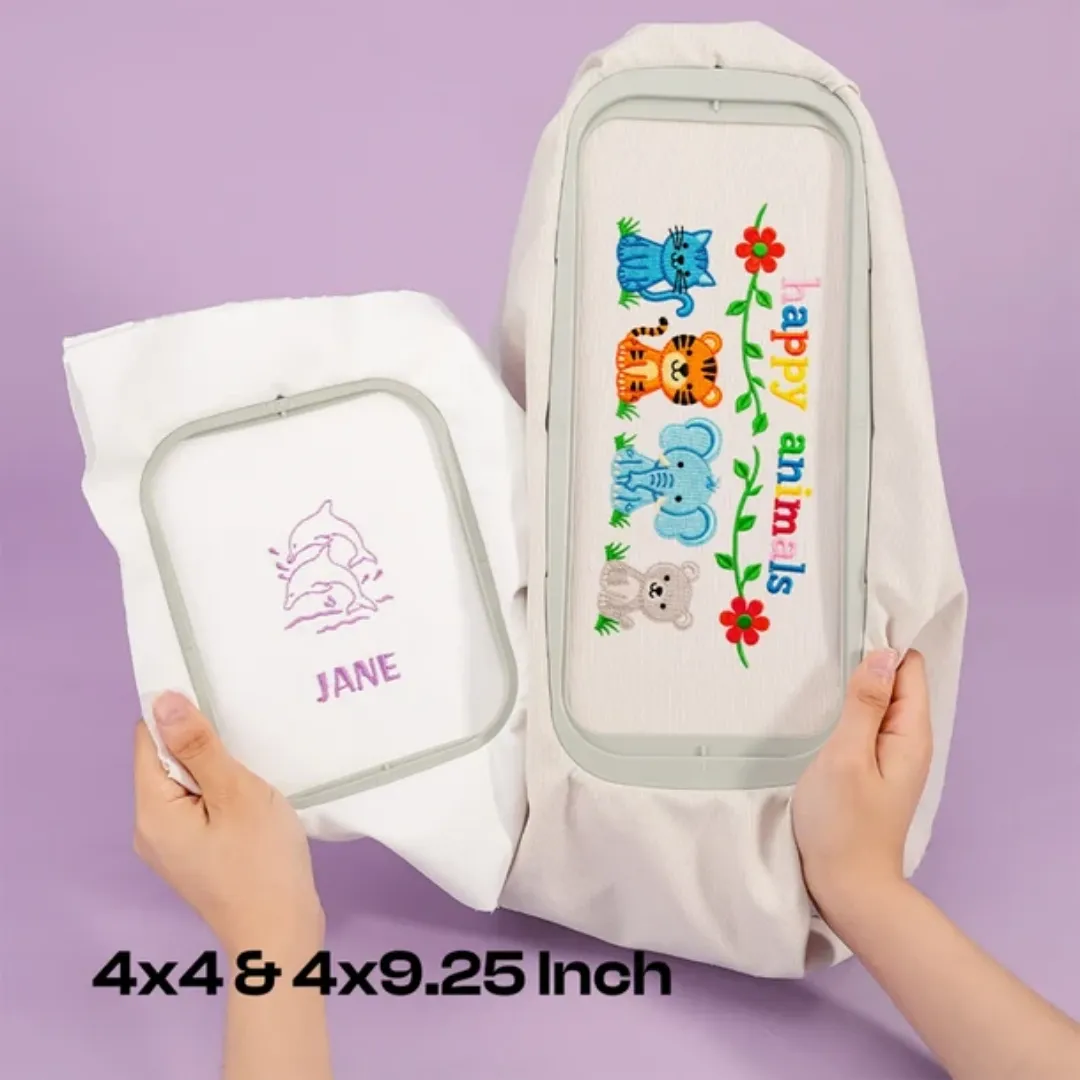 Smart Embroidery Machine with HD Touchscreen & Large Embroidery Area