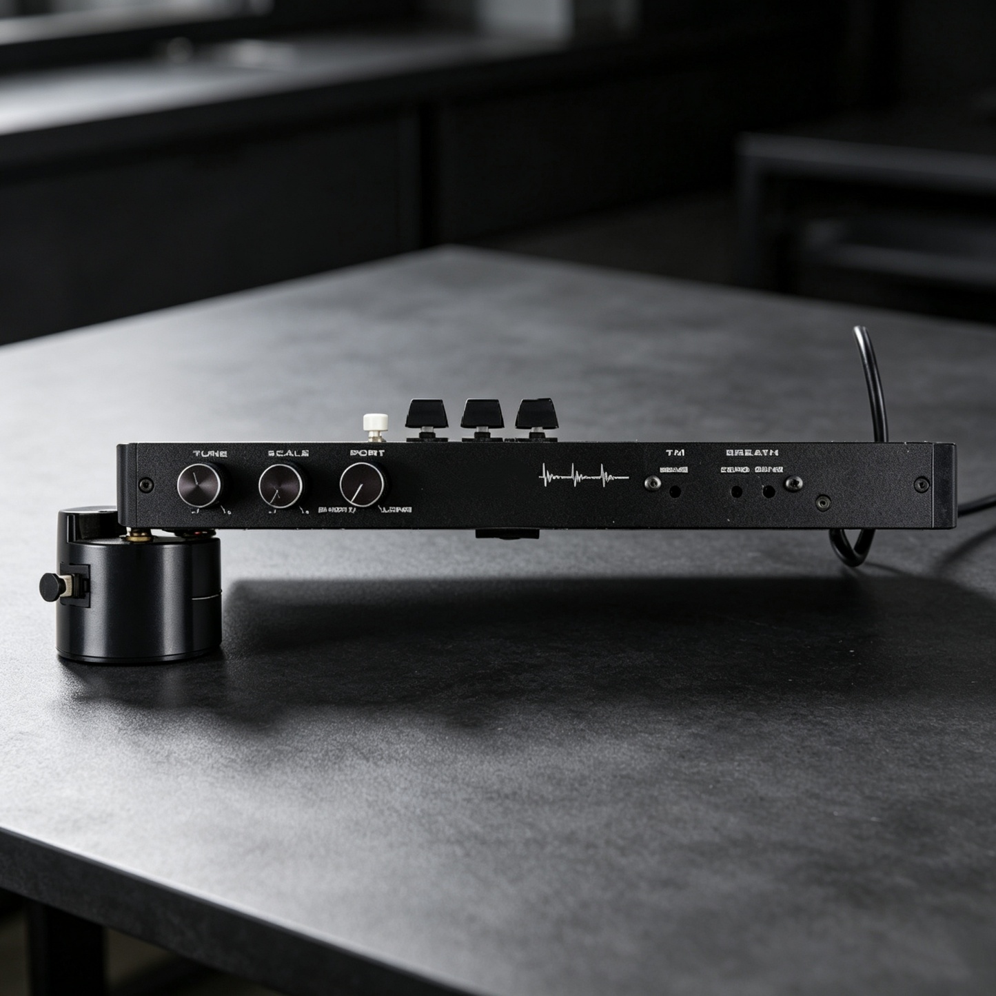 Electronic Piston Wind Instrument – Brass-Style MIDI Controller with Breath Sensor