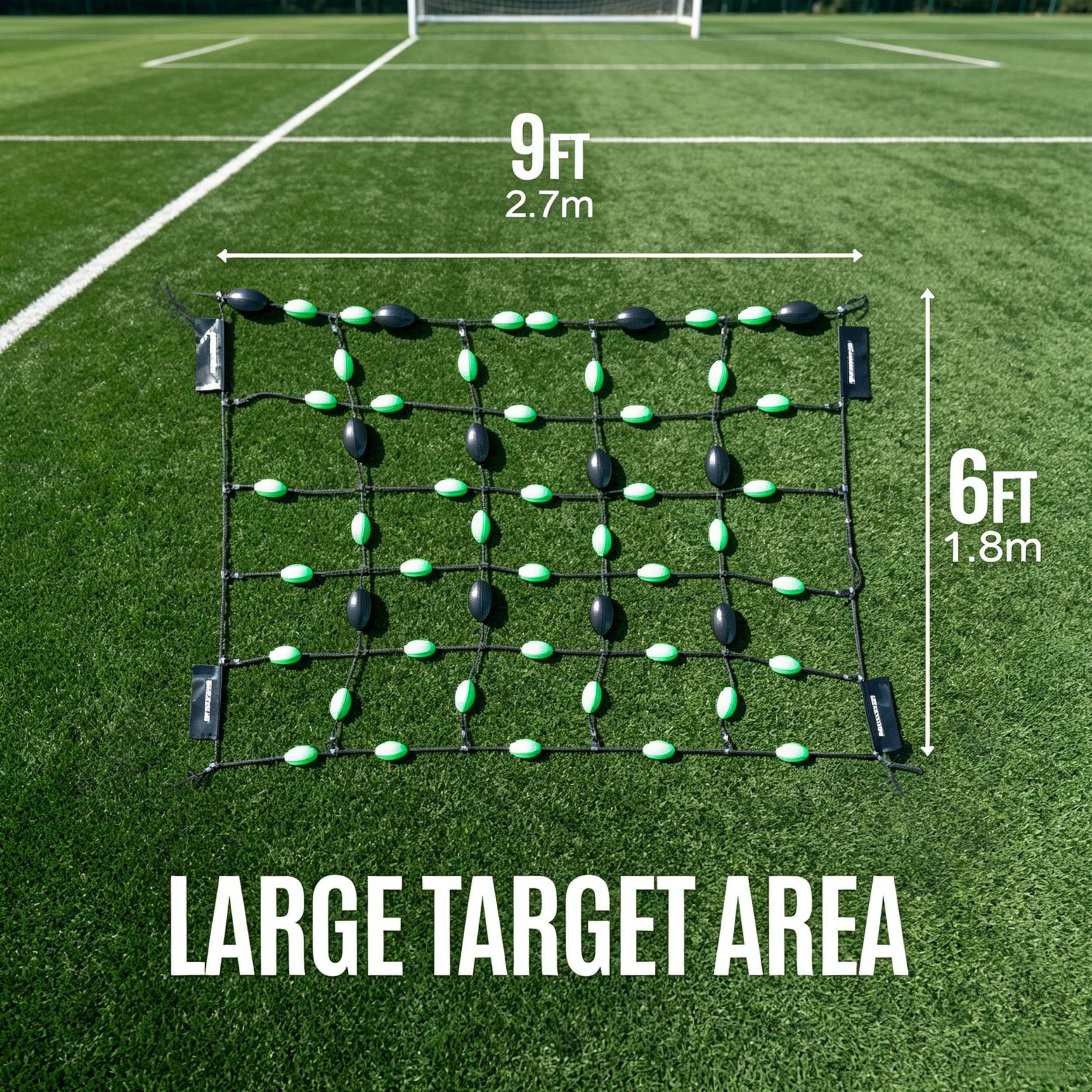 Goalkeeper Reaction Training Grid – Elite Ground Deflection Trainer