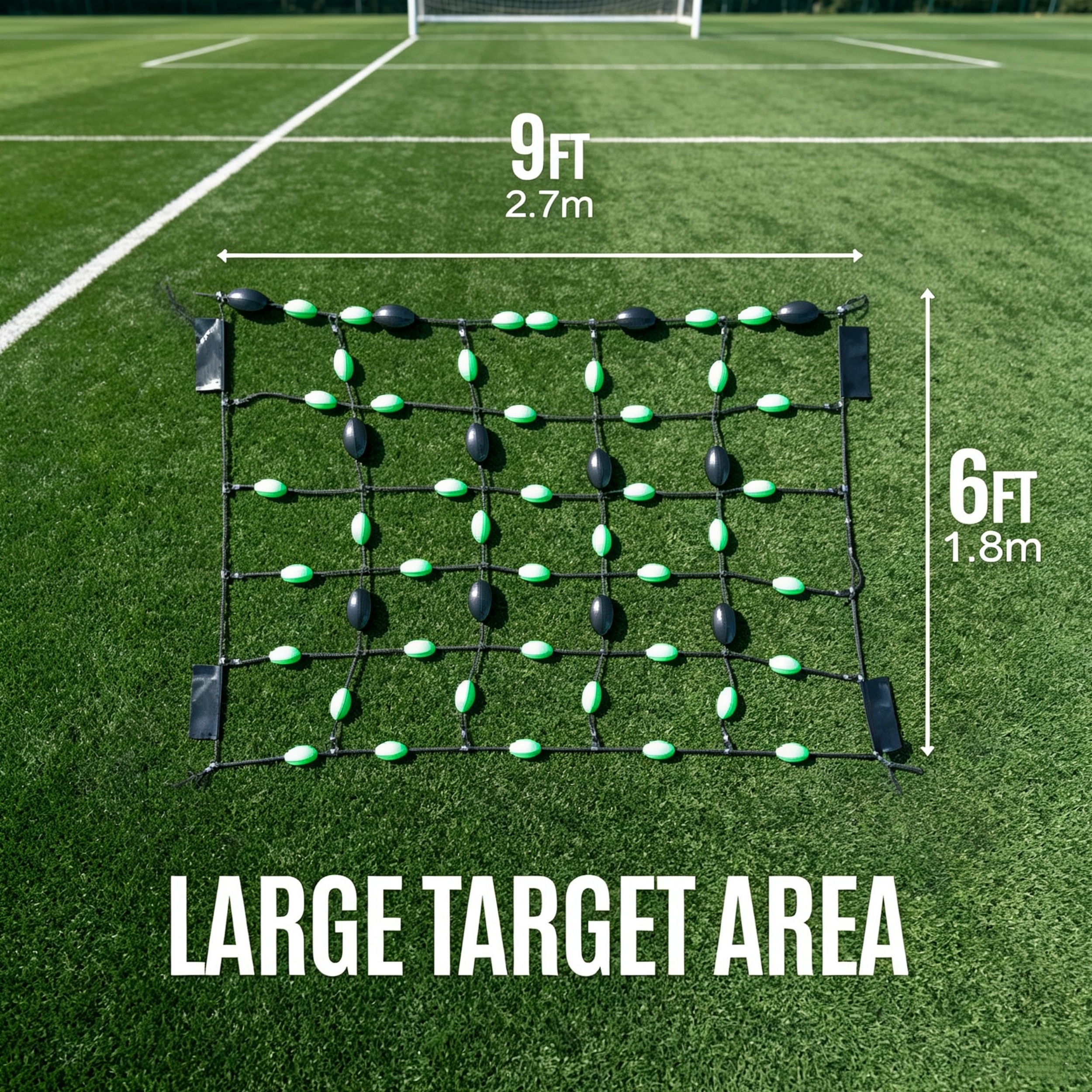Goalkeeper Reaction Training Grid – Elite Ground Deflection Trainer
