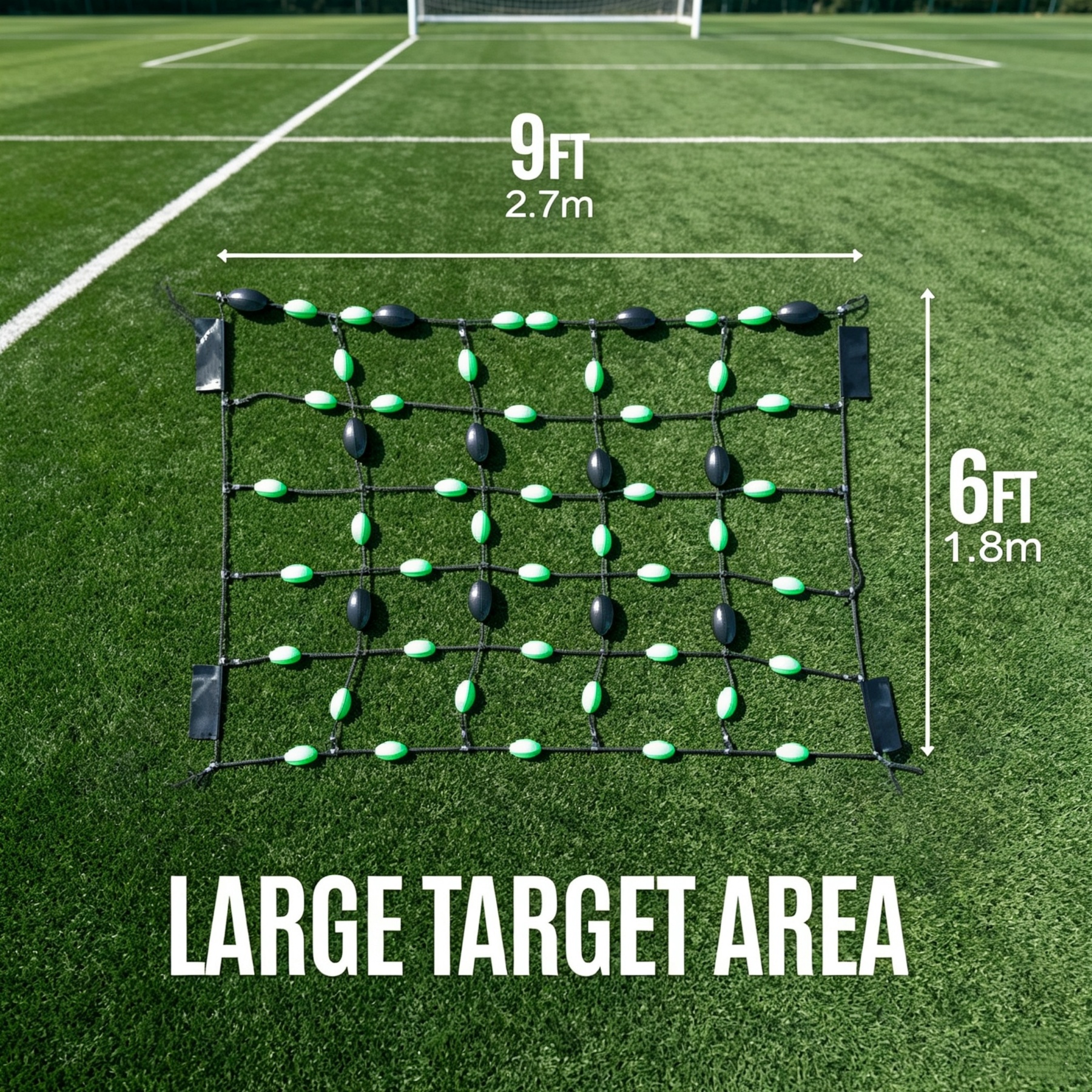 Goalkeeper Reaction Training Grid – Elite Ground Deflection Trainer