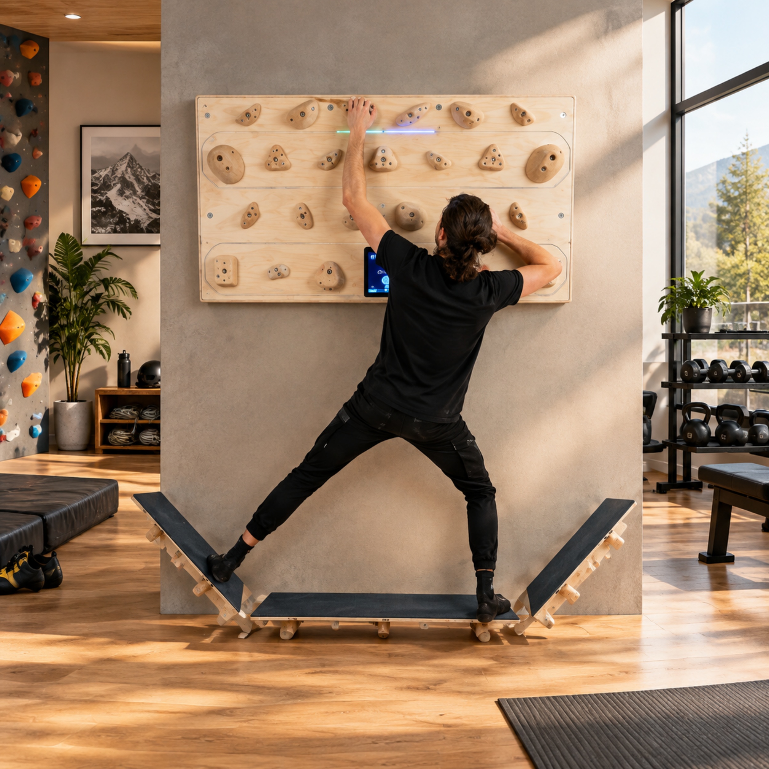 Climbing Wall – Action Sequence Training Board for Technique & Movement