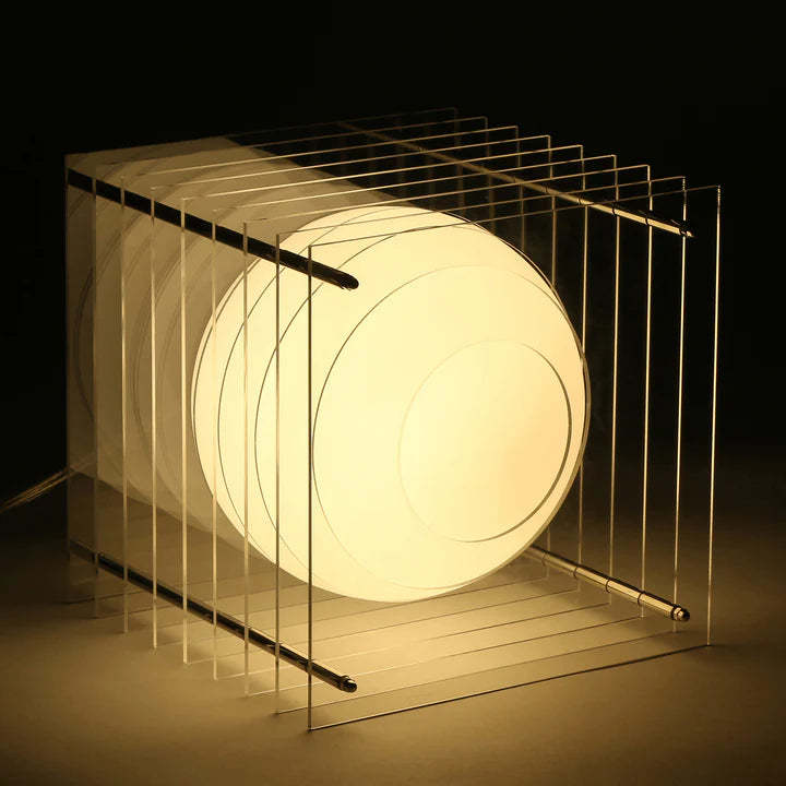 Futuristic Layered Table Lamp