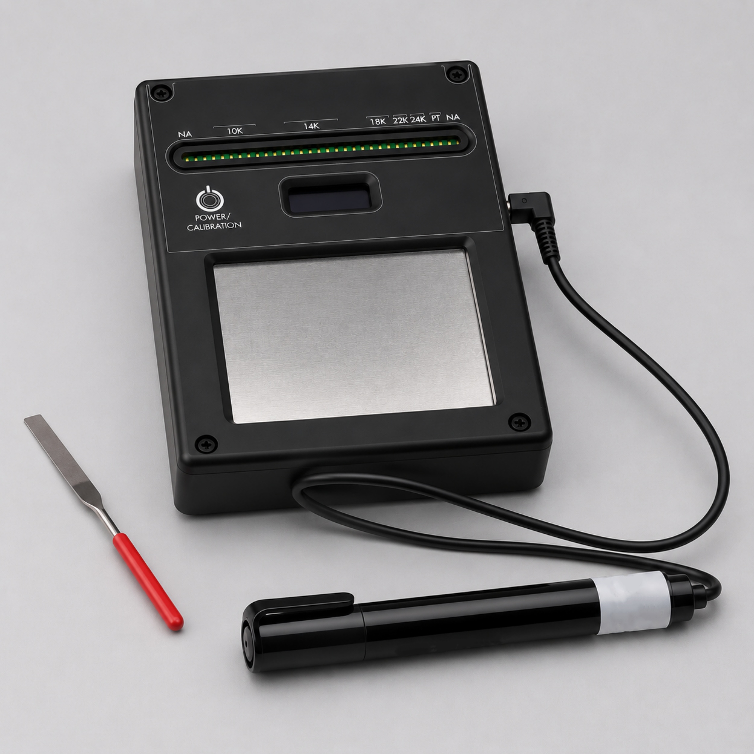 Electronic Gold Tester – 8ct to 24ct, LED Display, Pen Probe