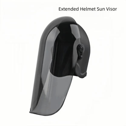 Extended Motorcycle Phone Visor – Adjustable Sun & Rain Shield