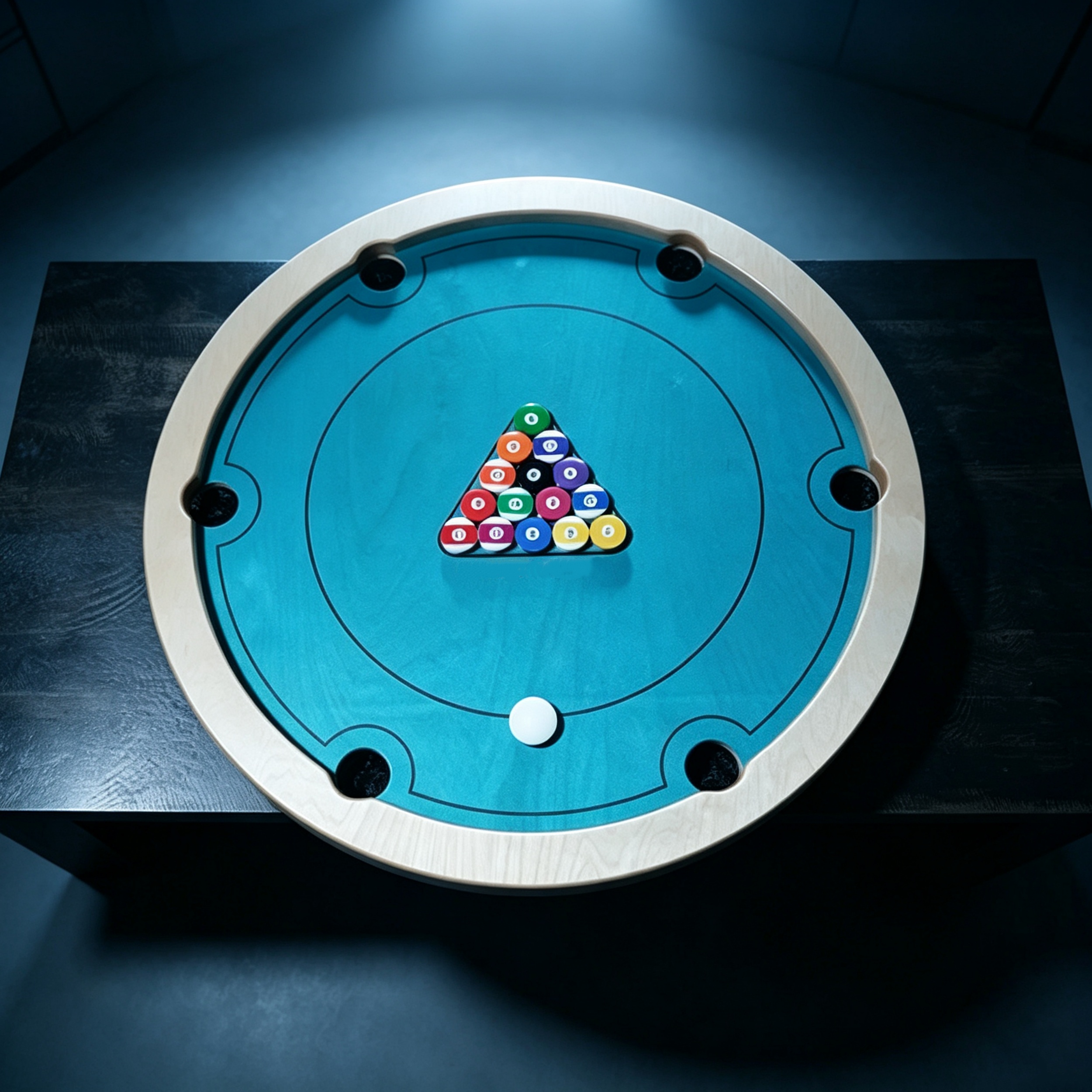 Checkerboard Pool Sling Shot Game – Fast‑Paced Tabletop Billiards Strategy
