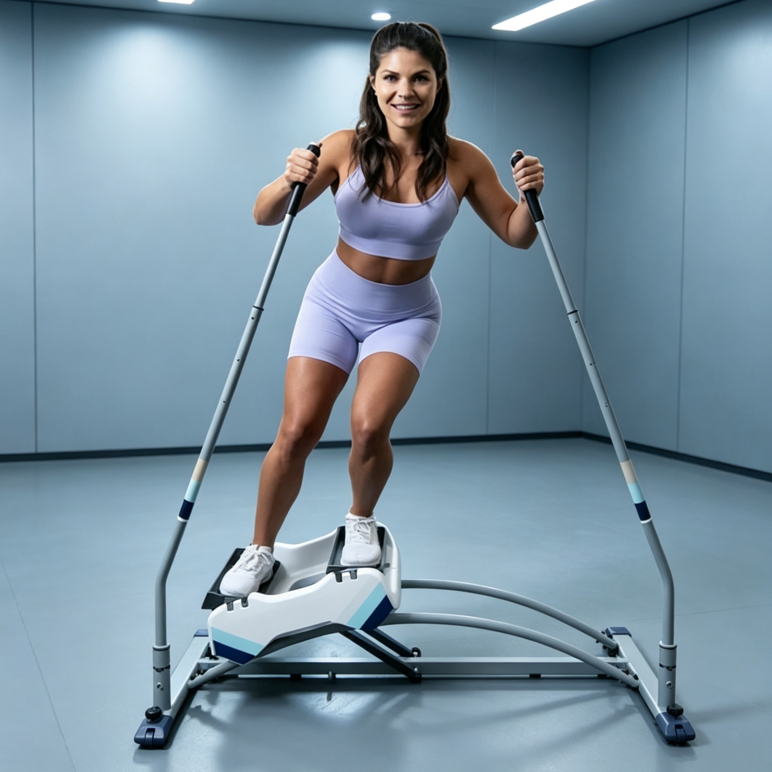 Ski Simulator Workout Machine – Full‑Body Low‑Impact Ski Trainer with VR