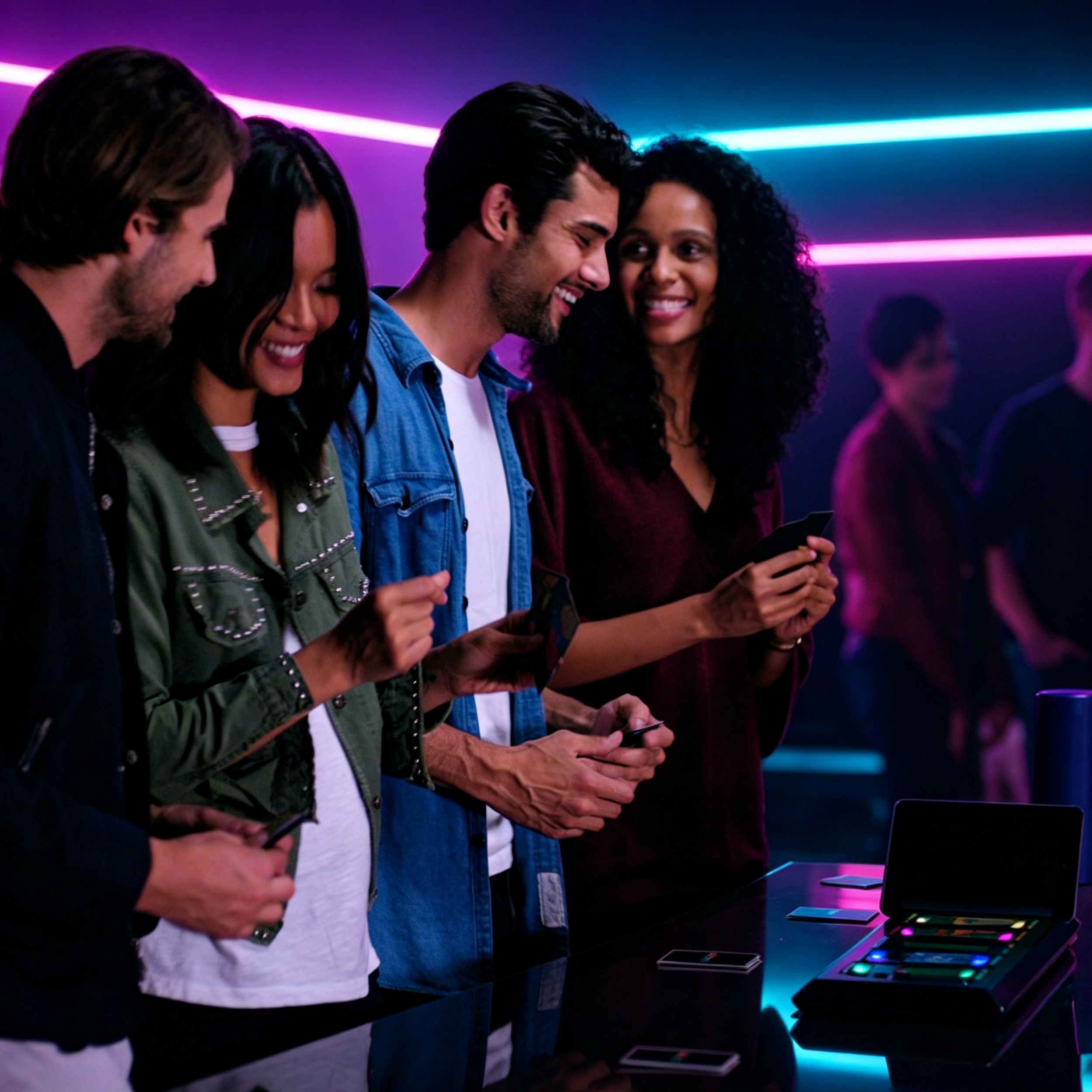 Music Gaming System – Interactive Music Mixing Game for 1–4 Players