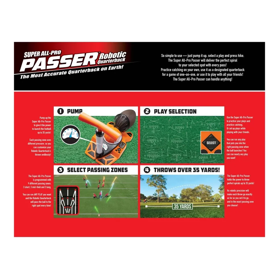 Smart Robotic American Football Passing Trainer