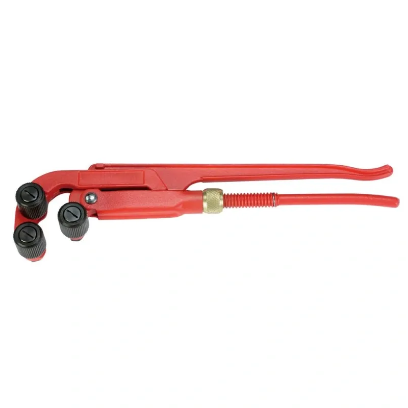  Pipe Thread Roughening Pliers – 3/8 to 2" Capacity, Hardened Steel Rolls