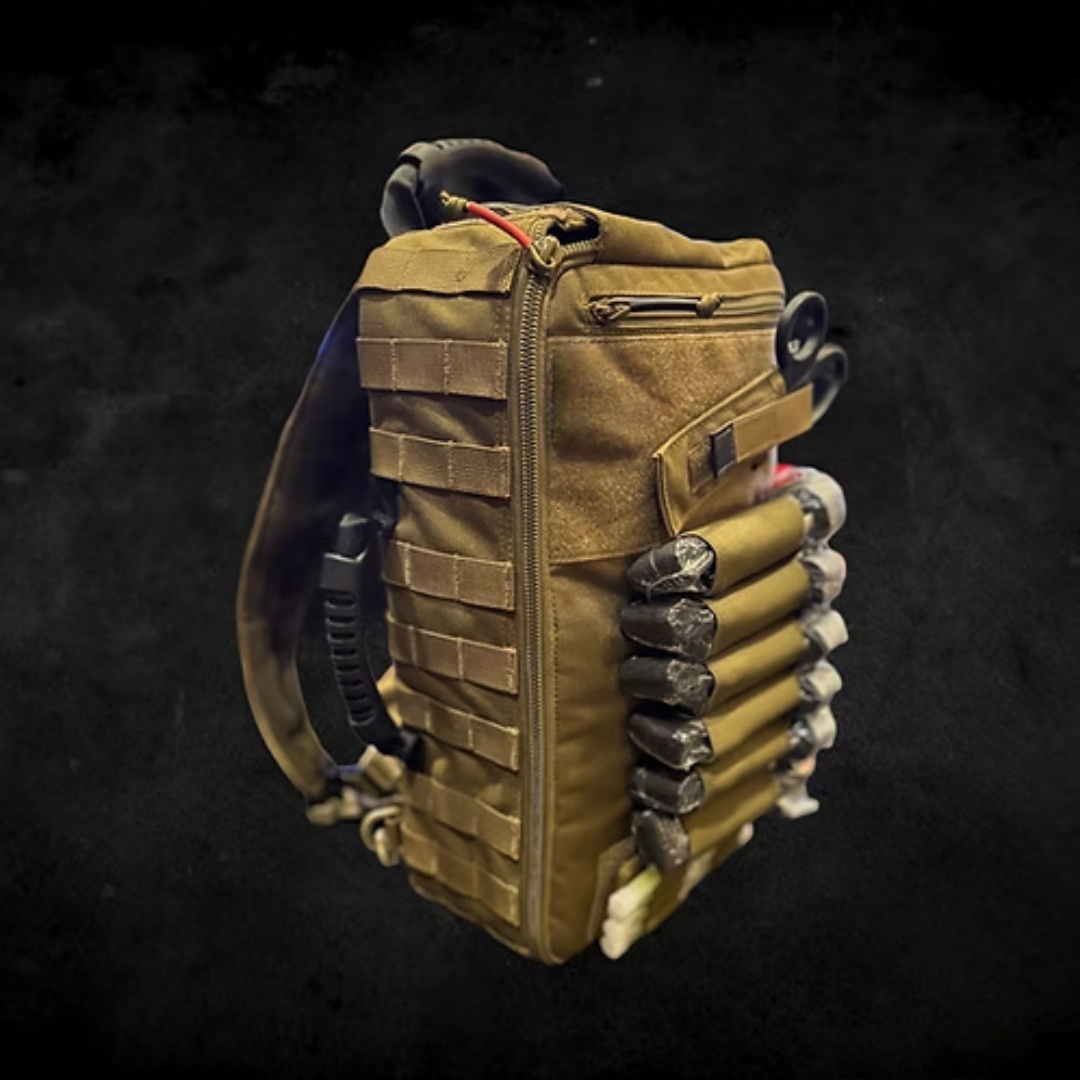 Trauma Response Sling Bag with Instant Full Opening