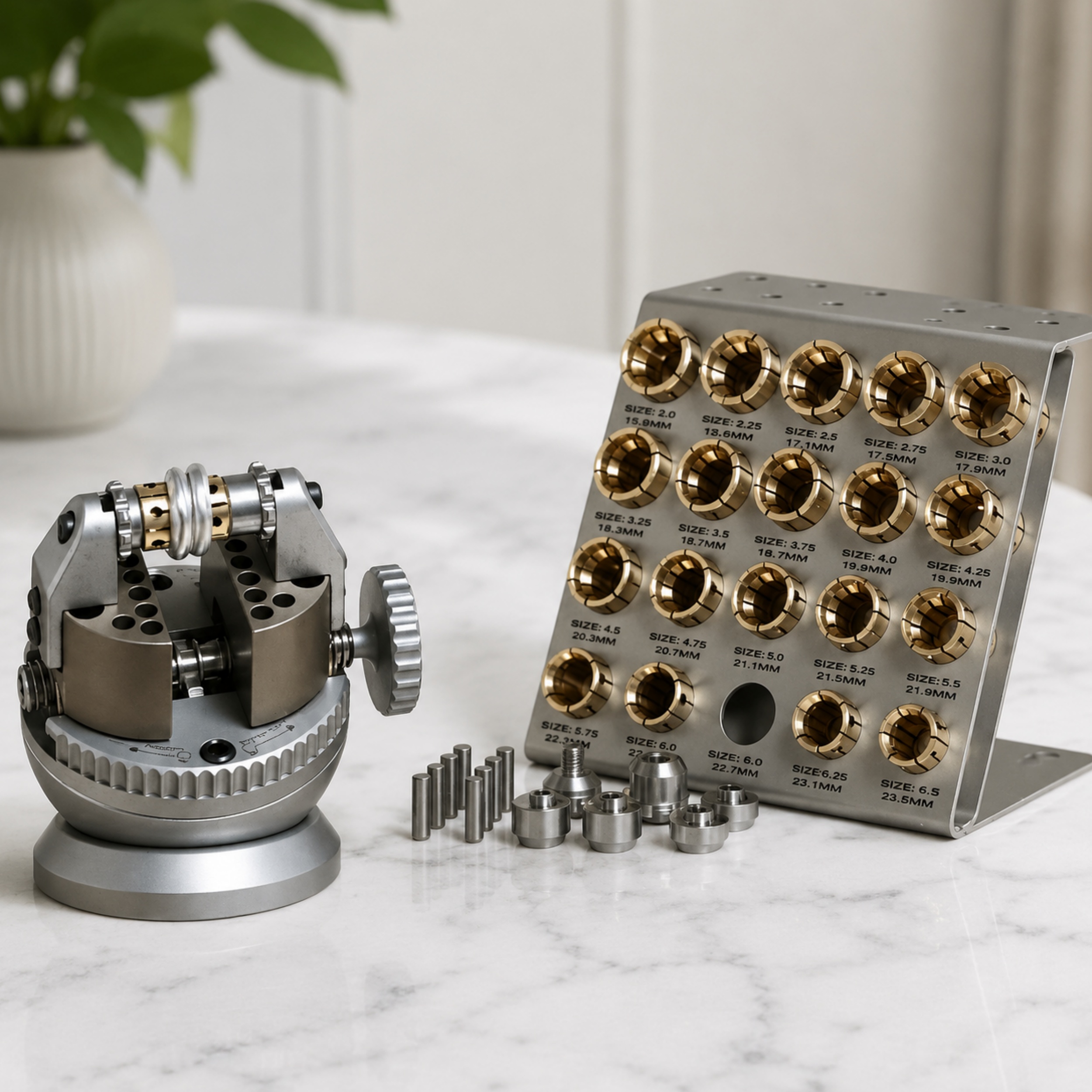 80mm Engraving Vice – Stainless Steel Precision Workholding for Jewelers & Engravers
