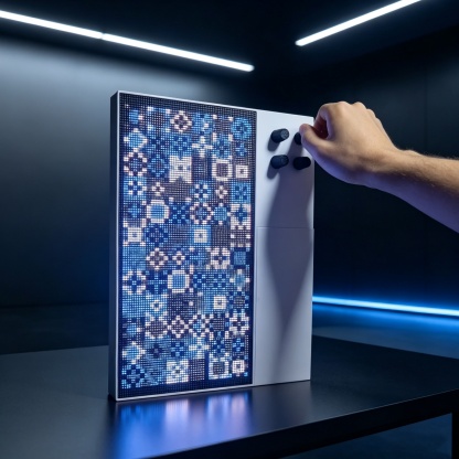 LED Synthesizer – Interactive Light & Pattern Controller with Open‑Source Visuals