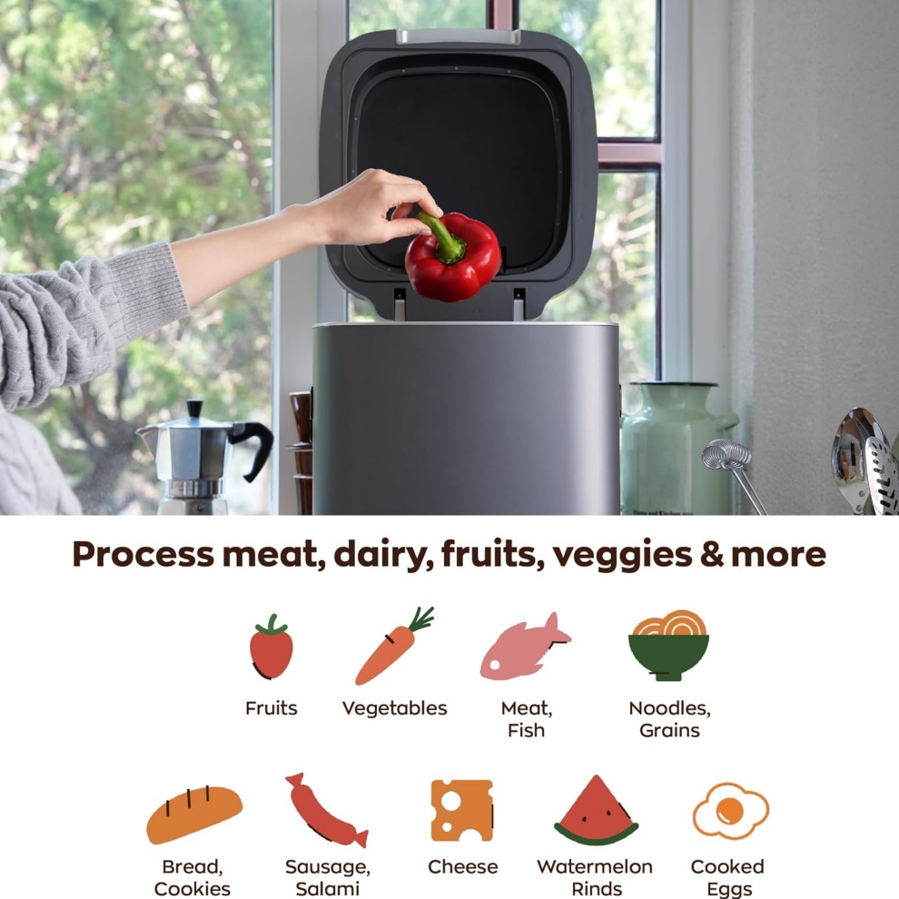 Kitchen electric composter