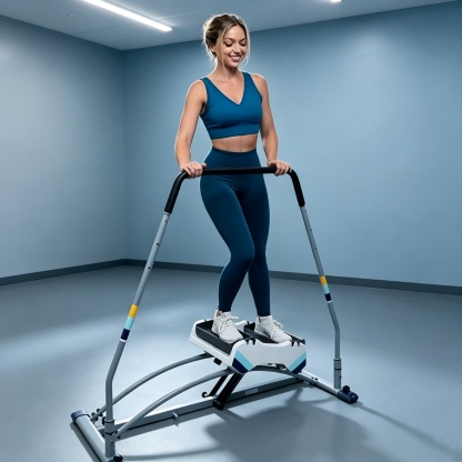 Ski Simulator Workout Machine – Full‑Body Low‑Impact Ski Trainer with VR