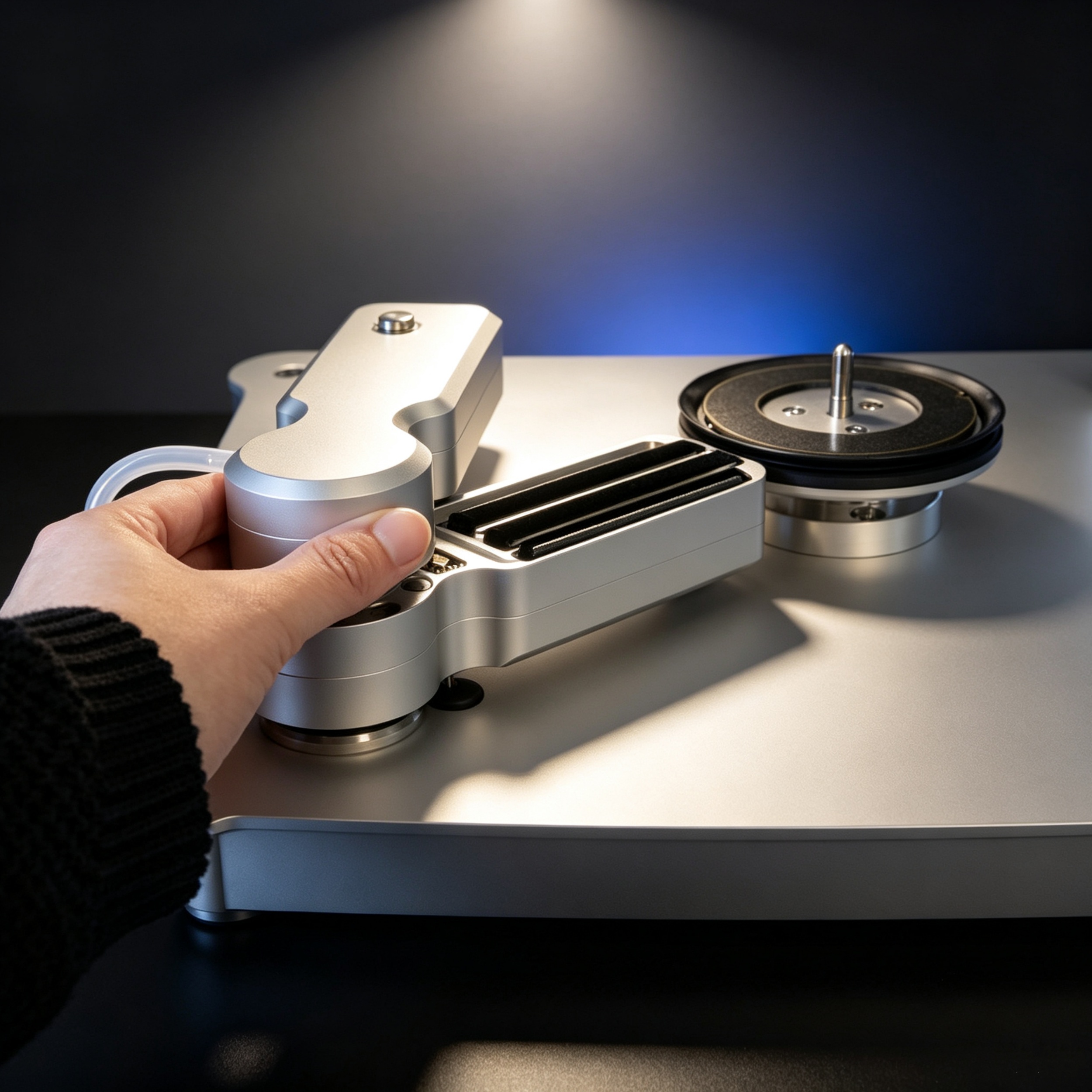 Double Matrix Professional Sonic Record Cleaner – Automatic & Manual Vinyl Cleaning System