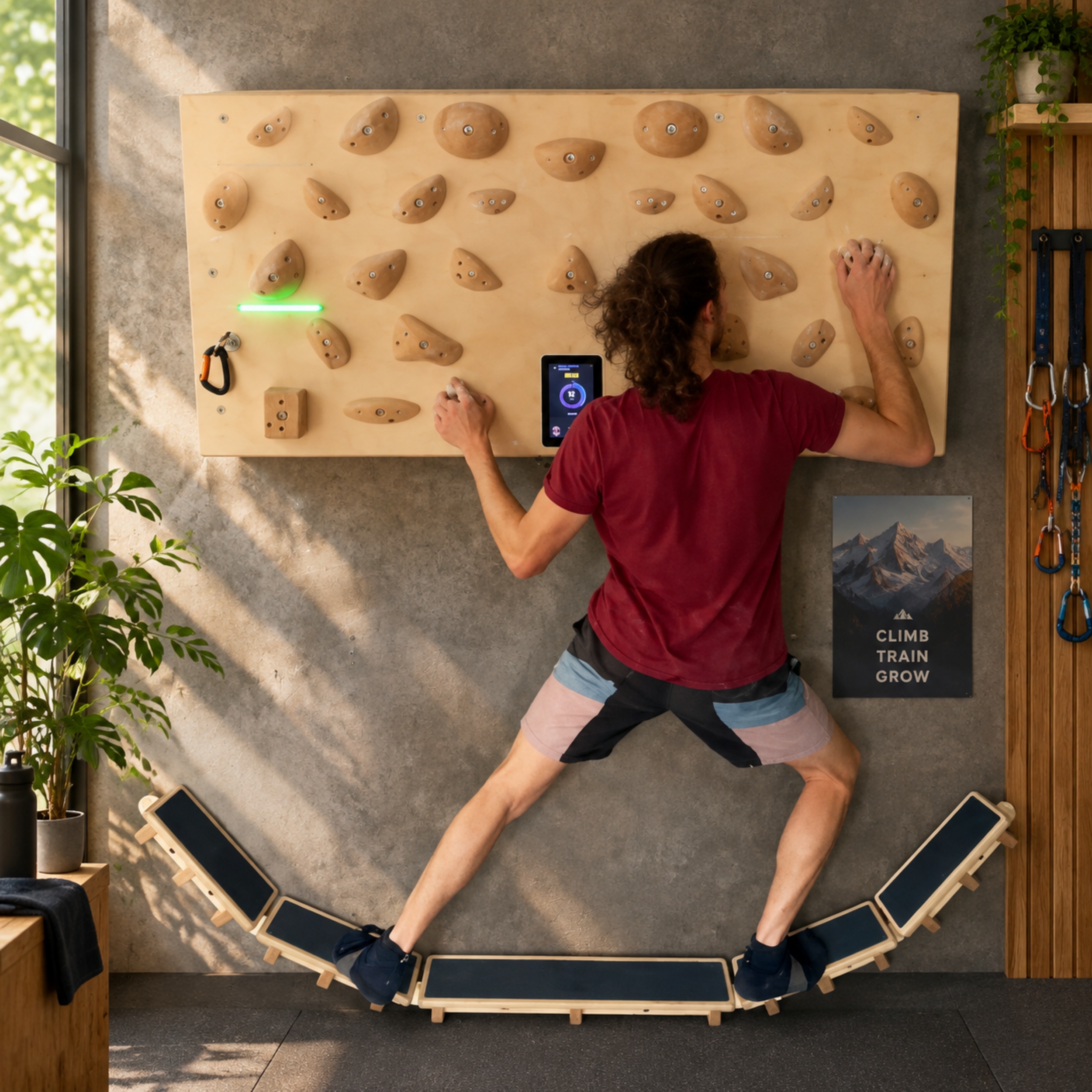 Climbing Wall – Action Sequence Training Board for Technique & Movement