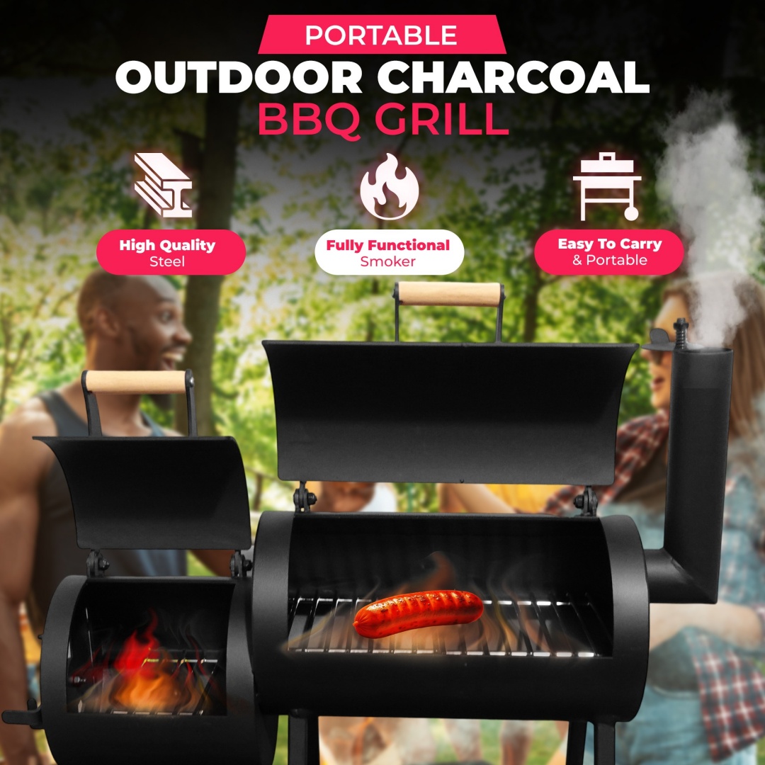 Ultra‑Compact Smoker – Real BBQ Flavor, Anywhere You Go