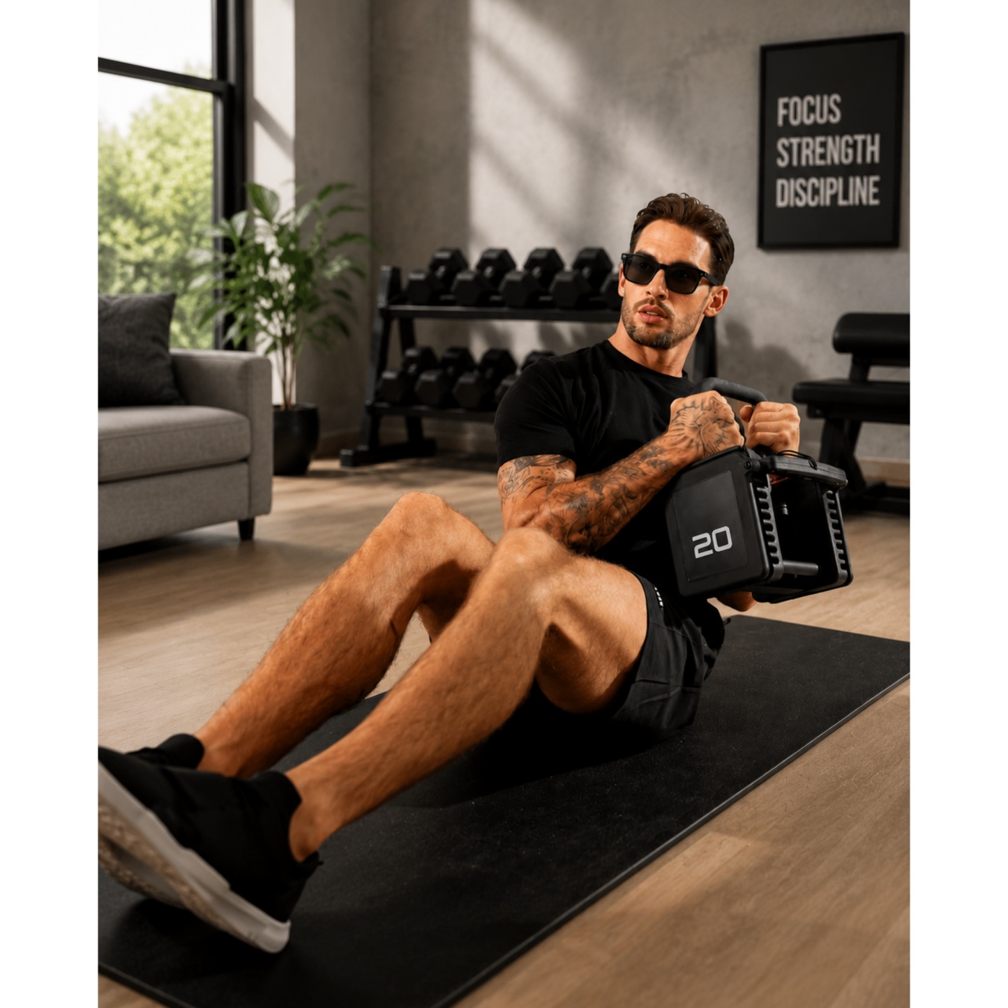 Kettlebell Handle – Compatible with PowerBlock Pro 100 Series Dumbbells