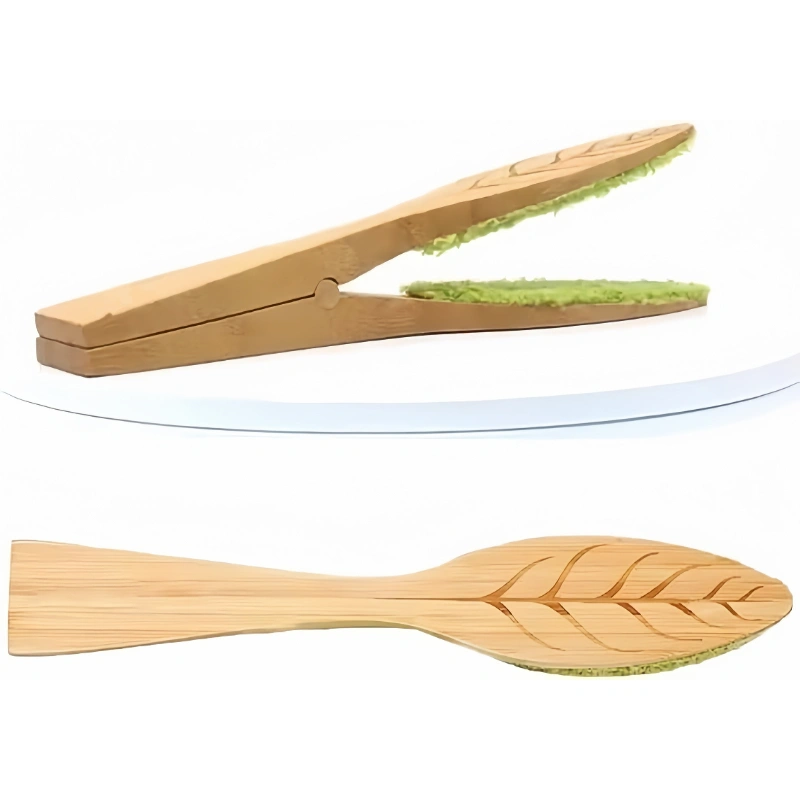 Leaf-Shaped Plant Cleaning Tongs – Dual-Side Dust Remover for Indoor & Outdoor Plants