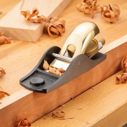 Compact Precision Apron Block Plane for Woodworking
