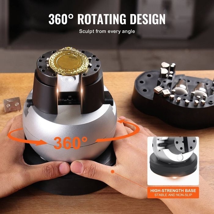 360° Rotating Ball Vise Engraving Tool