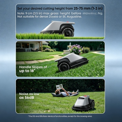 Robotic Lawn Mower – Automatic Mapping, Pure Visual Navigation for 0.2‑Acre Lawns