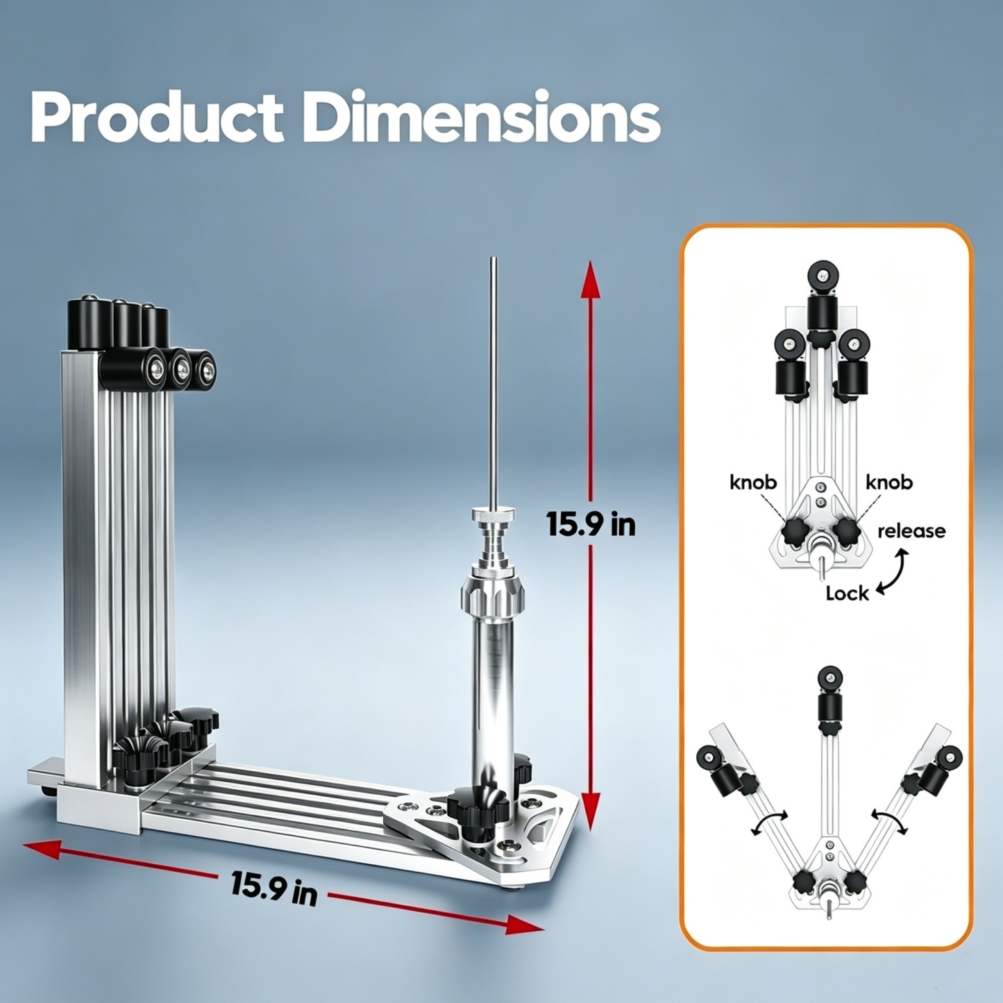 Bike Wheel Weaving Stand – Professional Wheel Tuning & Spoke Truing Tool