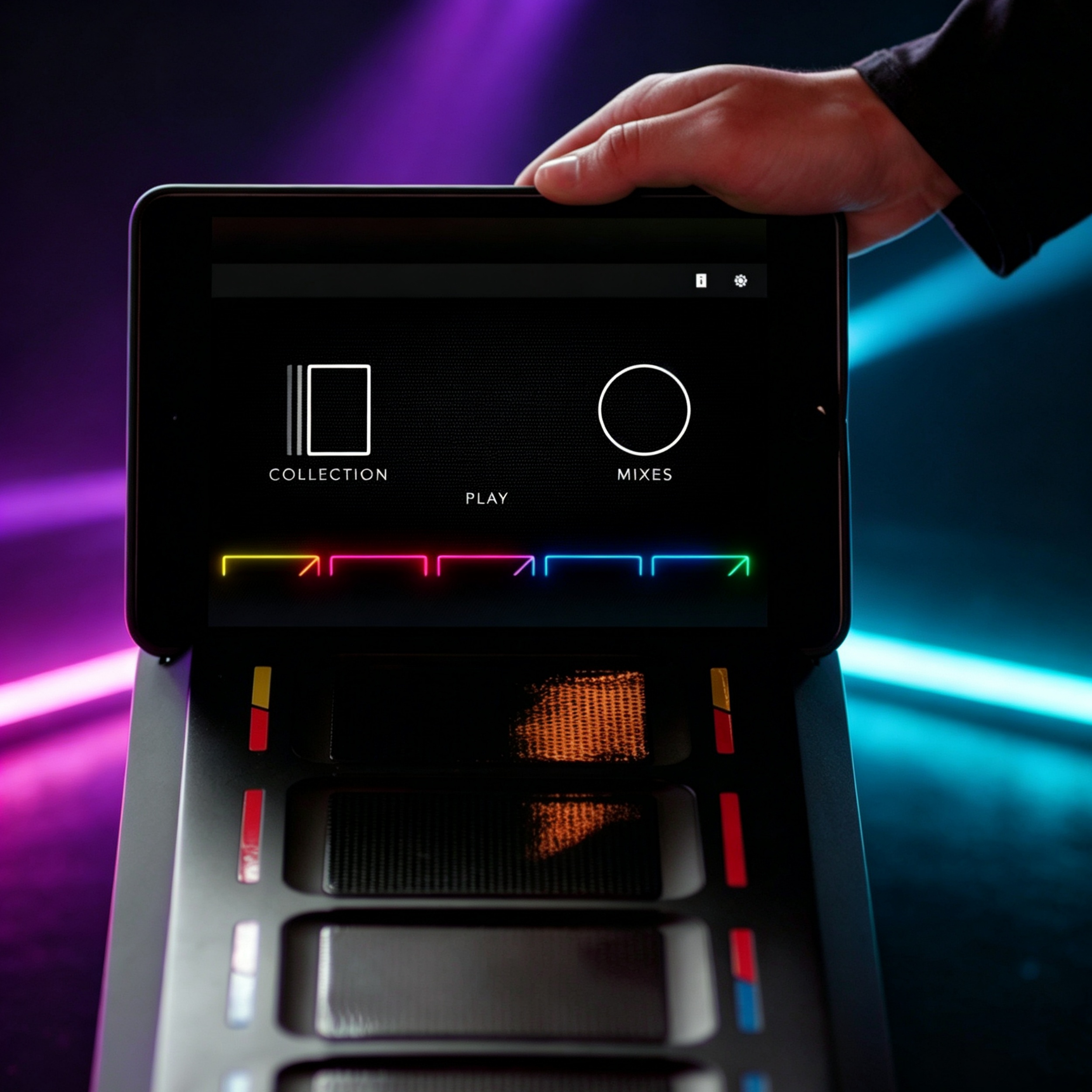 Music Gaming System – Interactive Music Mixing Game for 1–4 Players