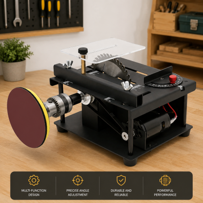 Mini Table Saw – Precision DIY Cutting Tool for Small Woodworking Projects