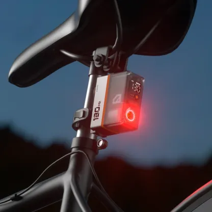 Mini Electric Tire Pump with Digital Gauge & LED Light