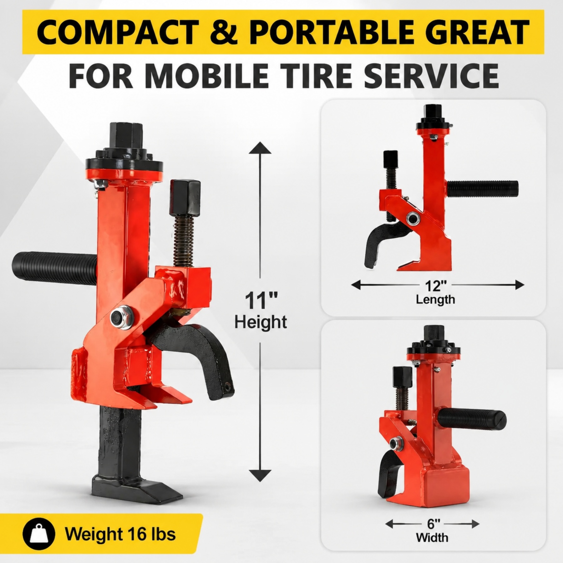 Pneumatic Bead Breaker – Portable Tire Bead Remover for Cars, Trucks & Tractors