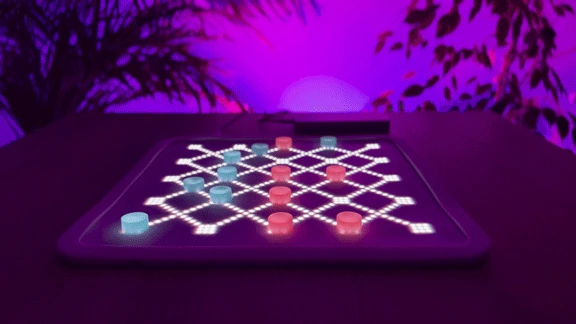 Rollable Interactive Digital Board Game System with Smart Display