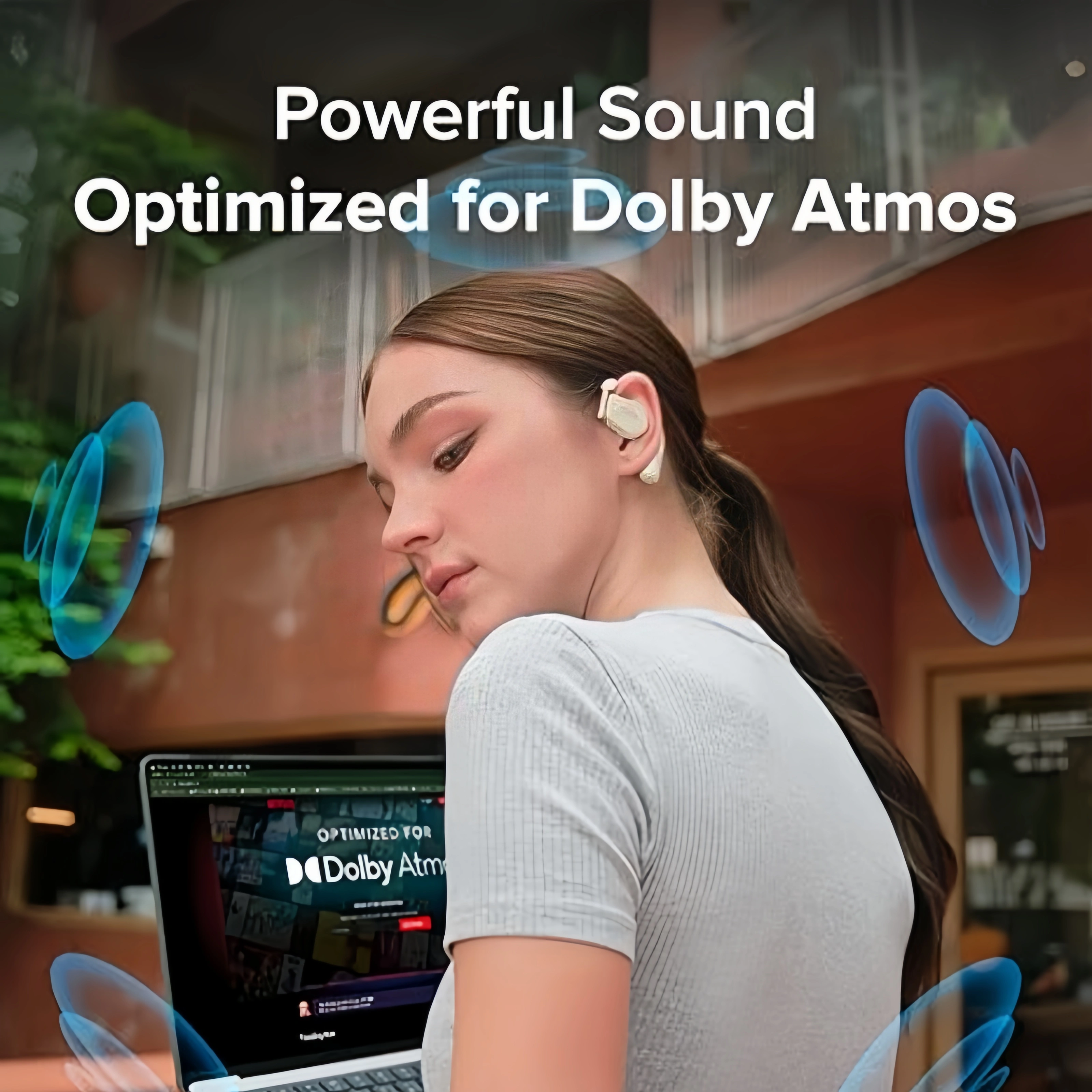 Open-Ear Wireless Earbuds