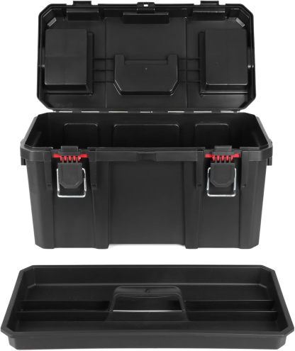 19-Inch Toolbox with Small Parts Organizer