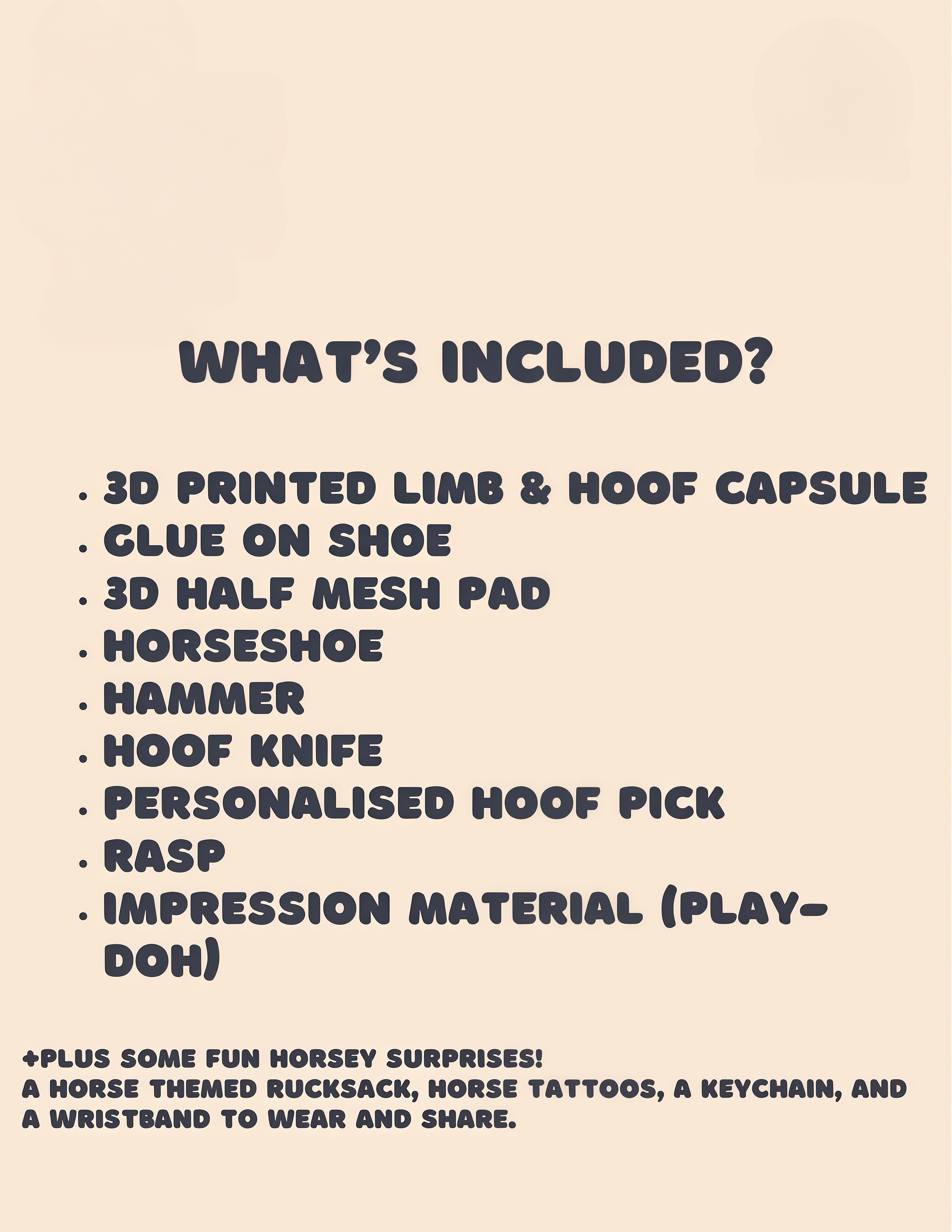 Little Hoof Pro Kit – Hands-On Horse Learning Kit for Curious Kids