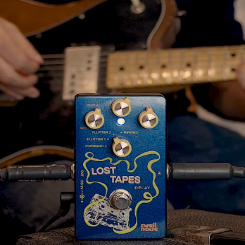 Warm Drift Musical Delay Pedal | Organic Soft Repeat Effect