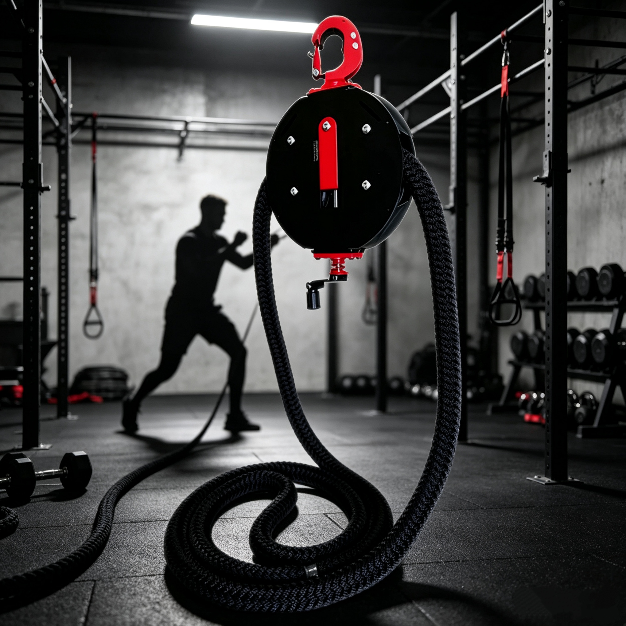 Heavy-Duty Resistance Rope – Portable Friction‑Based Training System