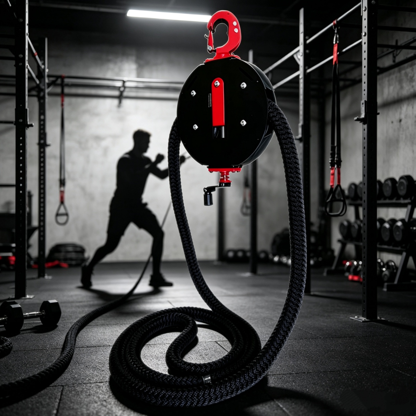Heavy-Duty Resistance Rope – Portable Friction‑Based Training System