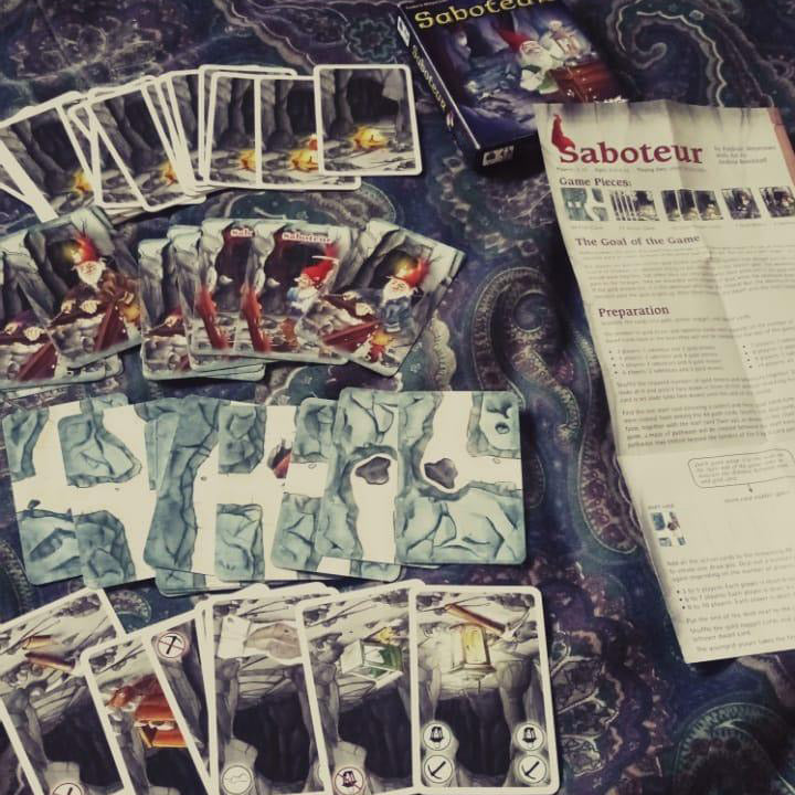 Saboteur Strategy Card Game