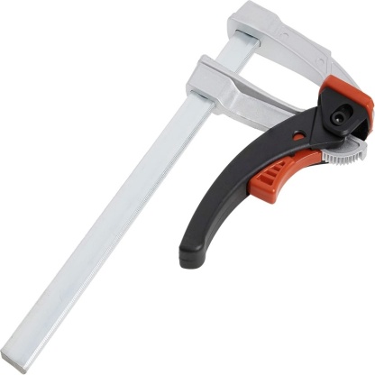 12 Inch Fast Action Ratchet Lever Clamp, Heavy Duty One-Handed Quick Release Clamp for Woodworking & Home Improvement