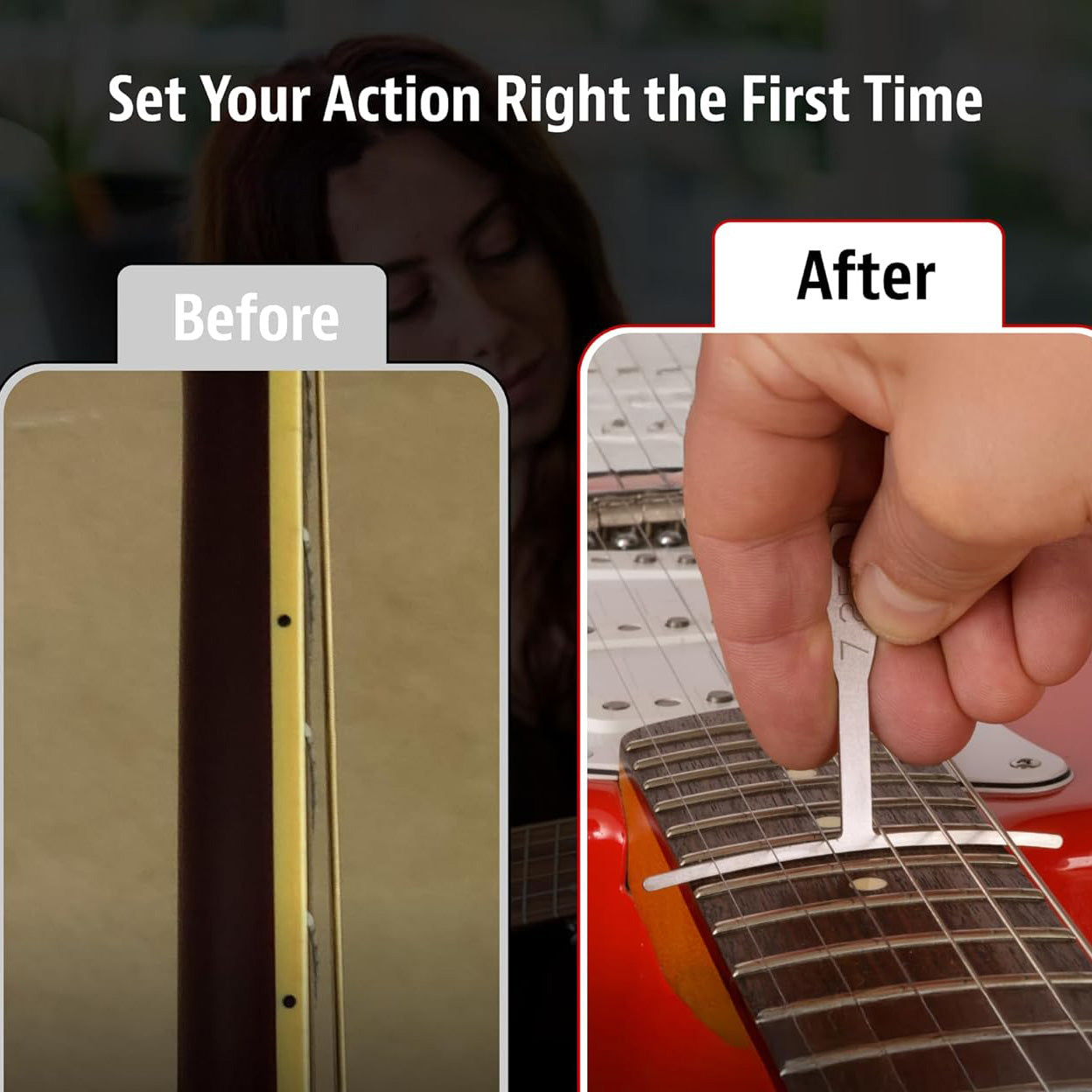 Guitar String Under-Radius Gauge Set