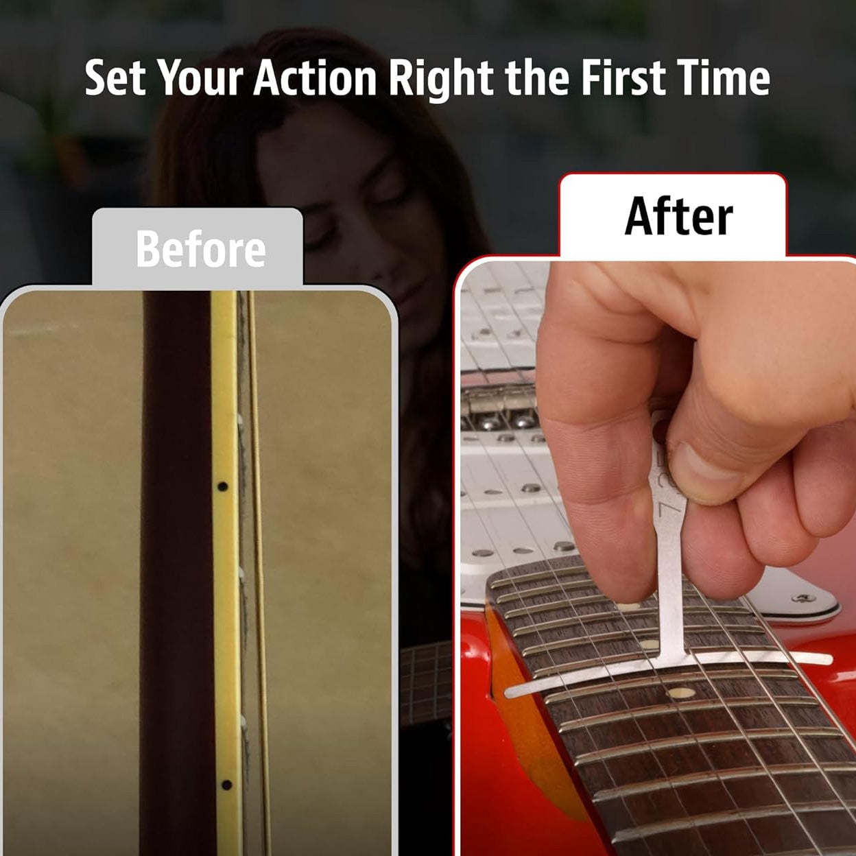 Guitar String Under-Radius Gauge Set