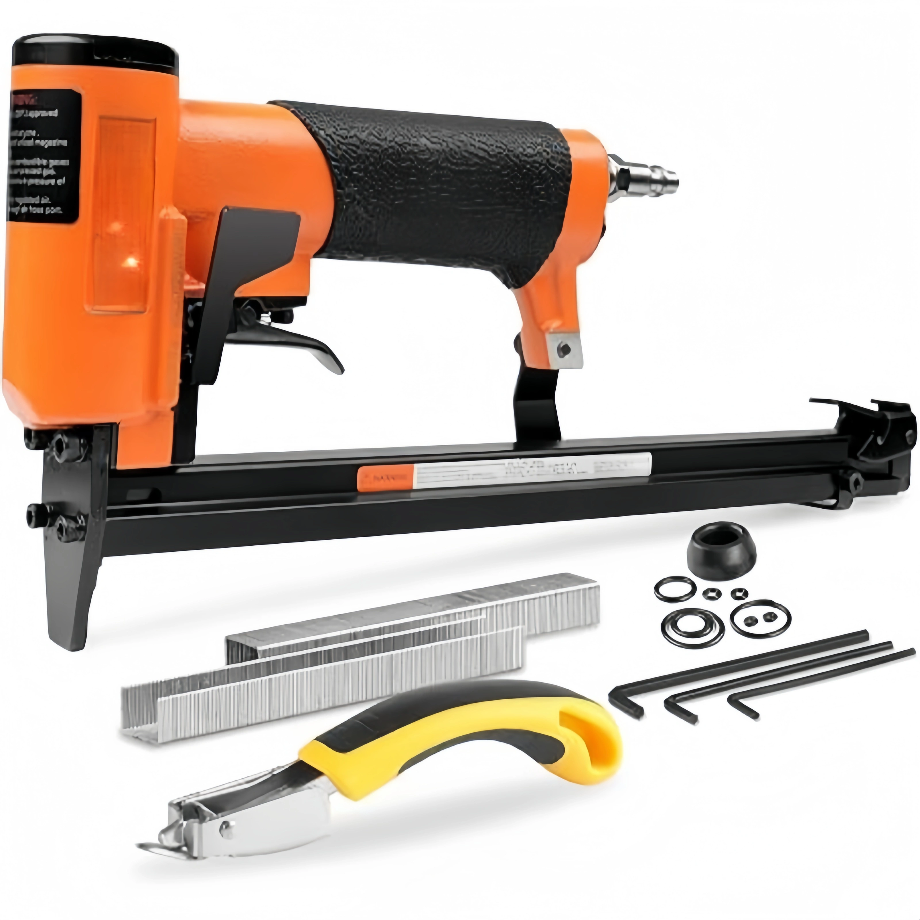 Pneumatic Upholstery Stapler – 21 Gauge