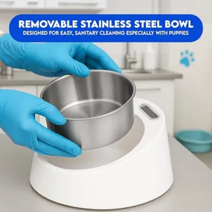 Digital Pet Scale – Removable Stainless Steel Bowl, Gram-Precise