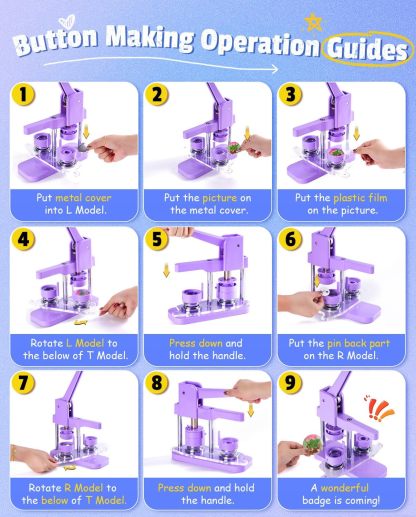 Button Maker Machine Kit