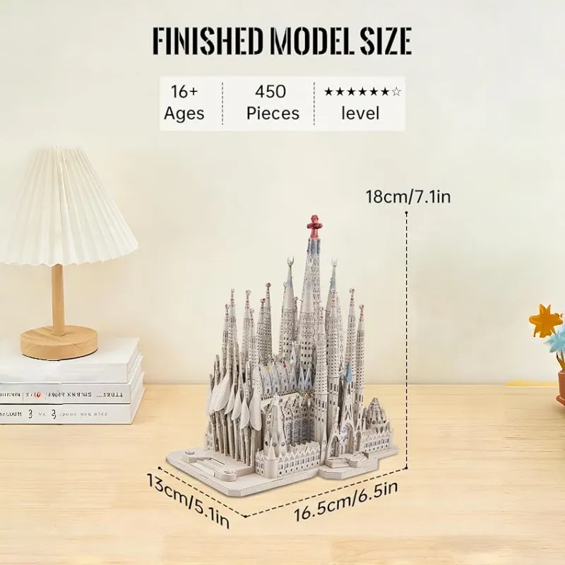 Sagrada Familia 3D Metal Puzzle