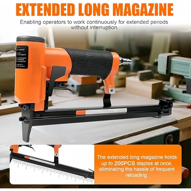 Pneumatic Upholstery Stapler – 21 Gauge