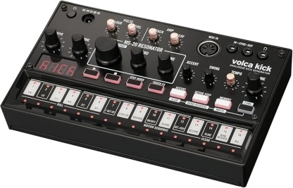 Analog Kick Drum Synthesizer with 16-Step Sequencer and MS-20 Style Engine